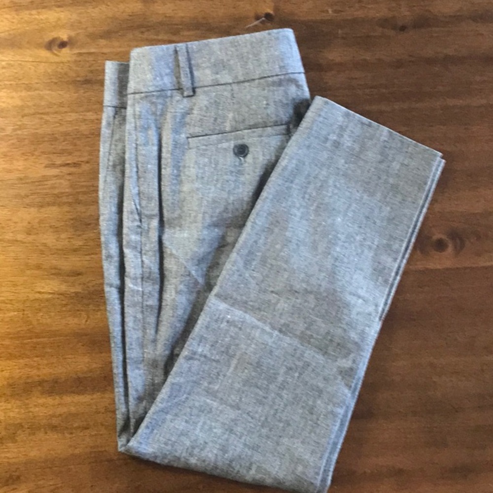 Loft.  Grey dress pant. Size 8